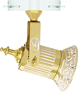 FD1082POP Fede Светильник для шинопровода VIENNA, Gold White Patina