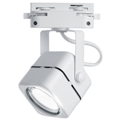 AL190 светильник трековый под лампу GU10, белый, Feron 41589