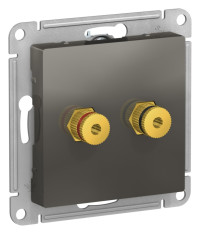 ATN000987 - ATLASDESIGN АУДИОРОЗЕТКА двойная, СТАЛЬ, Systeme Electric ATN000987 - ATLASDESIGN АУДИОРОЗЕТКА двойная, СТАЛЬ, Systeme Electric