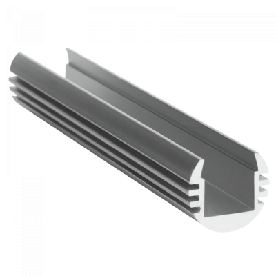 Jazzway Профиль  PAL 1818 круглый (2м) анодированный, 1009630