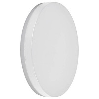 Светильник уличный светодиодный DH105, 12W, 600Lm, 4000K, белый, круглый, 180*50, Feron 06320