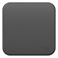 BLANCA О/У 1-клавишный ПЕРЕКЛЮЧАТЕЛЬ (cх.6) ИЗОЛ.ПЛ, 10А, 250B, АНТРАЦИТ