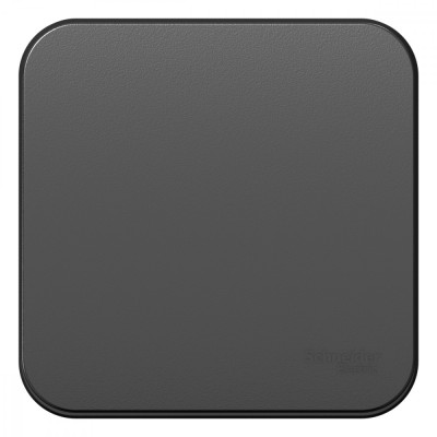 BLANCA О/У 1-клавишный ПЕРЕКЛЮЧАТЕЛЬ (cх.6) ИЗОЛ.ПЛ, 10А, 250B, АНТРАЦИТ