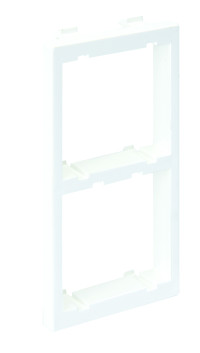 Simon SConnect Адаптер вертикальный на 2 мод. K45 45х45мм, CIMA-модуль 52x108 мм, алюминий, S62-8