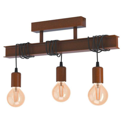 Eglo 43522 Подвесной потолочный светильник (люстра) TOWNSHEND 4, 3Х60W, E27, L550, B140, H260, сталь, ант