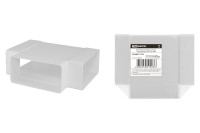 Тройник для прямоугольных воздуховодов, 55х110, TDM Electric, SQ1807-1732 Тройник для прямоугольных воздуховодов, 55х110, TDM Electric, SQ1807-1732