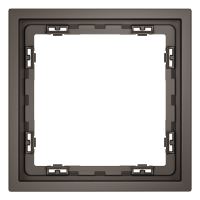 Рамка пластиковая VOLTUM S70 на 1 пост, (капучино), VLS100114