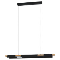 98836 Подвесной потолочный светильник (люстра) ERMUA, LED 27W, 3850lm, L1000, B165, H1100, сталь//пла