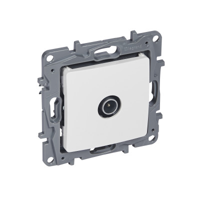 Legrand Розетка TV (телевизионная) - Legrand Etika - "звезда" - белый, 672251