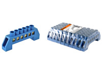 Шина "N" нулевая в изоляторе 6х9мм 6 групп TDM Electric, SQ0801-0017