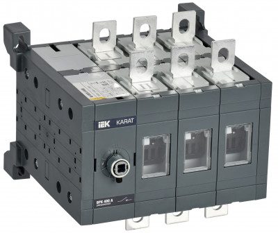 KARAT Выкл-разъед. ВРК реверс. без рукоятки 3P 400А IEK, KA-VR20-3-0400