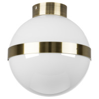 Lightstar 812111 (MX8131-1A ) Люстра GLOBO 1х40W E14 antique bronze/white (в комплекте)