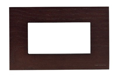 N2474 WG - Рамка итальянского стандарта на 4 модуля, серия Zenit, натуральное венге - 2CLA247400N2101