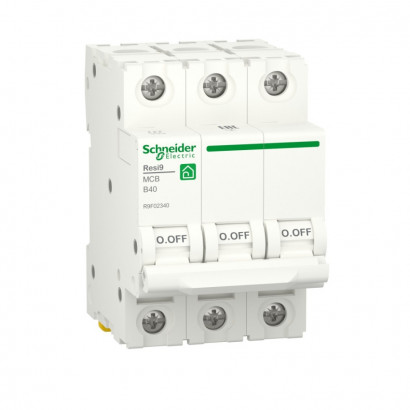 Schneider Electric RESI9 Автоматический выключатель (АВ) B 40А 3P 6000A