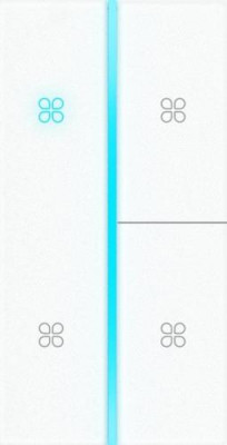 GVS CHKA-04/S7.1.10 Клавиши для дополнения стандартной панели S7, стекло