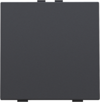 Niko Home Control Антрацит Кнопка одинарная, 122-51001