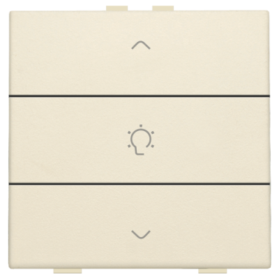 Niko Home Control Слоновая кость Кнопка  управления диммера, 100-51043