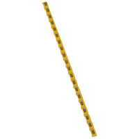 Legrand Маркер Duplix - чёрная маркировка на желтом фоне - заглавная буква U, 038430 Legrand Маркер Duplix - чёрная маркировка на желтом фоне - заглавная буква U, 038430