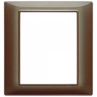 Vimar Накладка на 8 модулей коричневая переливающ, 14668.23