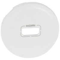 Legrand Лицевая панель - Программа Celiane - розетка аудио/видео HDMI Кат. № 0 673 17/77 - белый, 068216