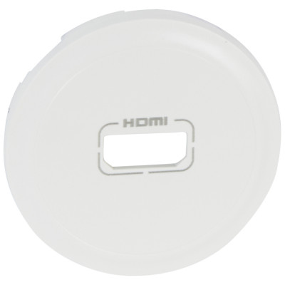 Legrand Лицевая панель - Программа Celiane - розетка аудио/видео HDMI Кат. № 0 673 17/77 - белый, 068216