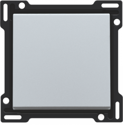 Niko Серебро Клавиша одинарная, 121-61105