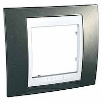 ХАМЕЛЕОН РАМКА 1-постовая, БЕЛЫЙ/ ШАМПАНЬ