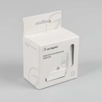 049854 - Механизм компьютерной розетки двойной SCT-MPC2-PL-WH-V (RJ-45, CAT6) (Arlight, -)