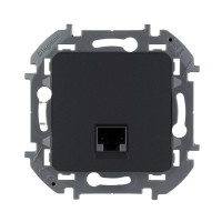 Legrand Розетка компьютерная RJ45 категория 5e UTP - Legrand Inspiria - антрацит, 673828