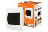 Бокс ЩРВ-П-6модулей встраиваемый пластик IP41 TDM Electric, SQ0902-0002