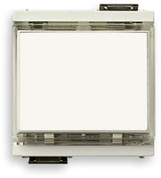 Vimar Кнопка 1P NO 10A с именной табличкой 12-24V на 2 модуля, белая, 17020.B Vimar Кнопка 1P NO 10A с именной табличкой 12-24V на 2 модуля, белая, 17020.B