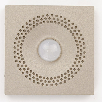 IRIDIUM Мультисенсор 5 в 1, датчик движения и освещенности, температуры, влажности, качества воздуха VOC, и CO2. Цвет шампань, M1303