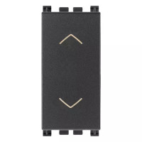 Vimar Кнопка переключающая 2P 10A, серая, 19061 Vimar Кнопка переключающая 2P 10A, серая, 19061