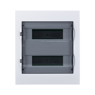 City9 Box корпус встраиваемый с проз. дв. 2ряд/24мод, Systeme Electric, EZ9E212S2FRU