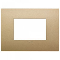 Vimar Накладка CLASSIC на 3 модуля золото матовое, 19653.78