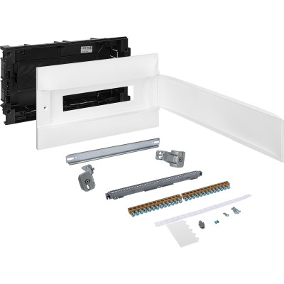 Legrand Practibox S Пластиковый щиток Встраиваемый 1X18 Белая дверь, 137546