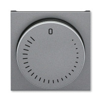 3294H-A00130 69 - Накладка ABB Levit для механизма регулирования скорости вращения вентилятора сталь / дымчатый чёрный