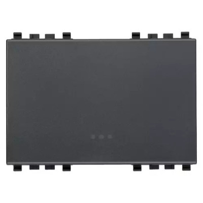 Vimar Клавиша на 3 модуля серая, 20023