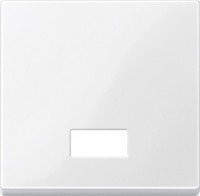 SM Клавиша 1-ная с линзой (компл. 5 линз),  бел.