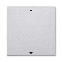 3299H-A00110 70 - Управляющий элемент Busch-Jalousiecontrol®II ABB Levit с маркировкой серебро / дымчатый чёрный - 2CHH700110A4070