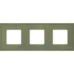 FD01603GO Fede FD01603GO Рамка на 3 поста гор./верт., цвет green olive