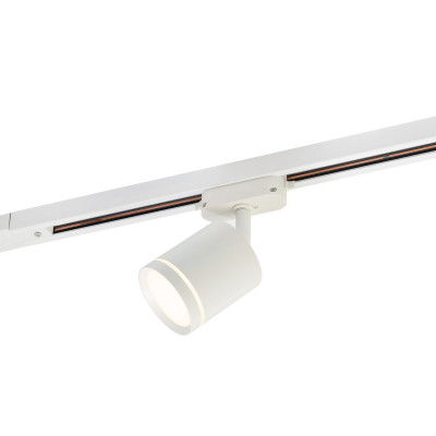 Denkirs DK6400-WH Трековый светильник IP 20, 5 Вт, LED 4000, белый, алюминий