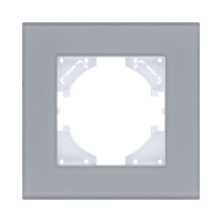 Рамка 1-постовая, стекло серый Kollinger Reflex MG RM1GY Рамка 1-постовая, стекло серый Kollinger Reflex MG RM1GY