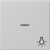 0674015 Gira Клавиша с пиктограммой "Свет" и контрольным окном