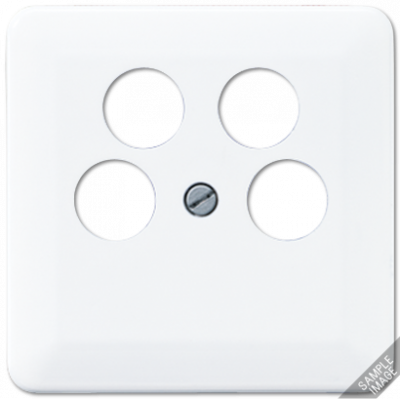 Крышка для SAT-TV-розетки с 4-мя гнездами, 561-4SAT2