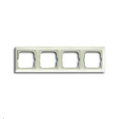 2514-96-507 Basic55 Рамка 4-ная, цвет chalet-white 2