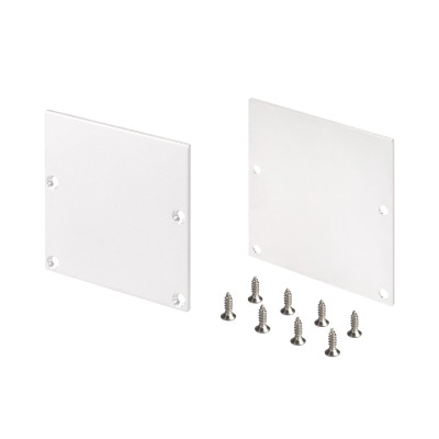 Заглушка SL-LINE-5050-LW WHITE глухая (Arlight, Металл), 040253