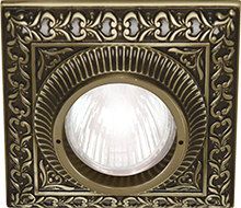 FD1005CPB Fede Светильник San Sebastian SQUARE, Bright Patina