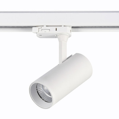 ST LUCE ST661.536.10 Св-к трек. Белый LED 1*10W 3000K 800Lm Ra>90 38° IP20 L130xW60xH195 165-265V