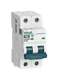 DEKraft Автоматический выключатель ВА105-2P-020A-D
